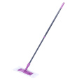 Factory direct sale purple easy to dismantle mop plastic microfiber flat mop